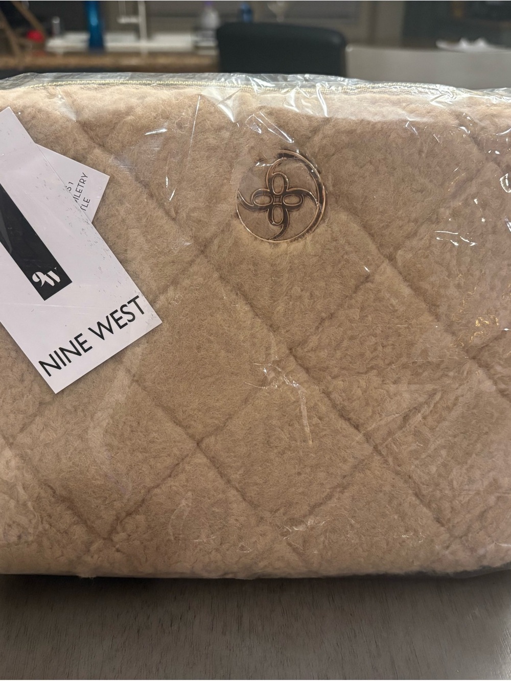 Nine West Teddy Bear Cosmetic Bag